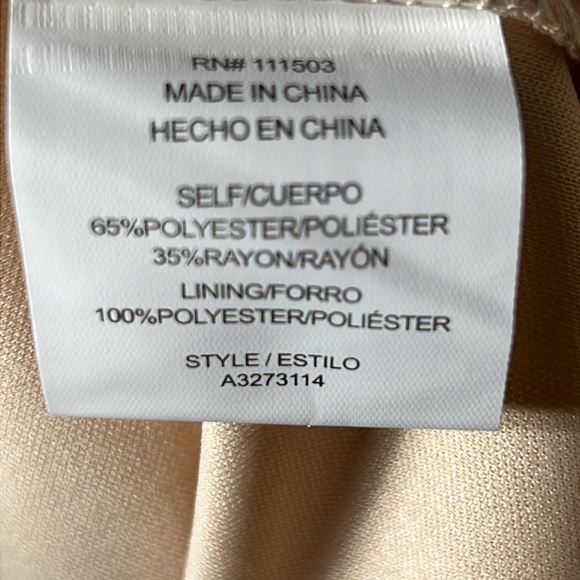 A.U.W secret charm colorblock dress size Large - Picture 7 of 11